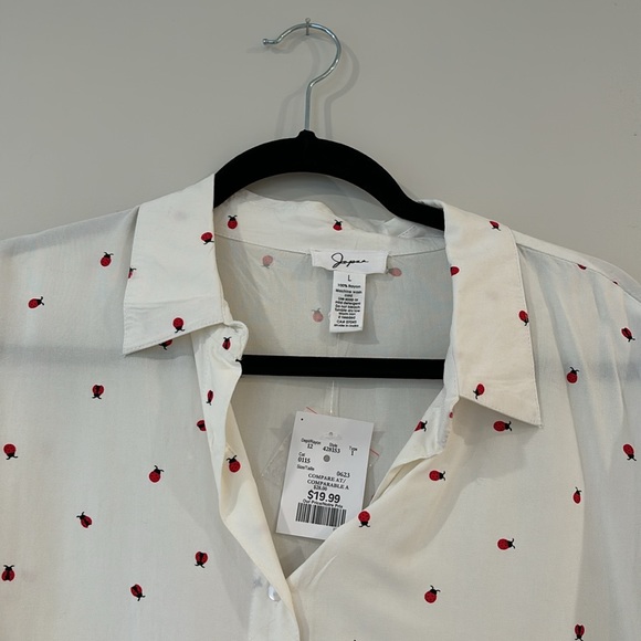 🐞 Collared Blouse - NWT - Picture 2 of 3